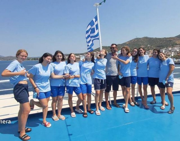 ΣΥΛΛΑΣ ΑΙΔΗΨΟΥ-ΝΕΑΝΙΔΕΣ: Αναχώρησαν ...αγναντεύοντας την επιτυχία και το απέραντο γαλάζιο