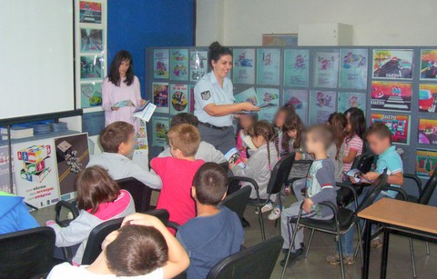 Πολλοί μαθητές επισκέφτηκαν τις ετήσιες Εκθέσεις Τροχαίας