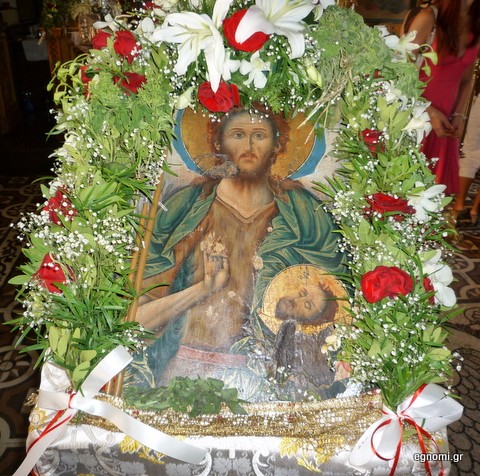 Ο Αη Γιάννης στην Ευαγγελίστρια Κανήθου