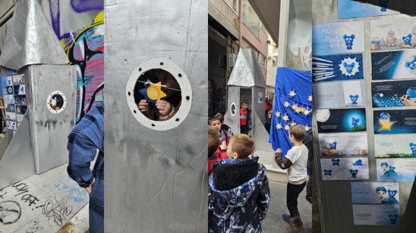 ΧΑΛΚΙΔΑ: Μαθητές ταξίδεψαν στο ...διάστημα και σκόρπισαν αγάπη