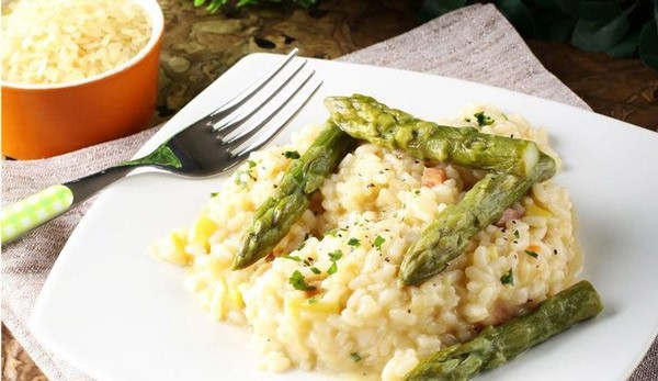Ριζότο με σπαράγγια