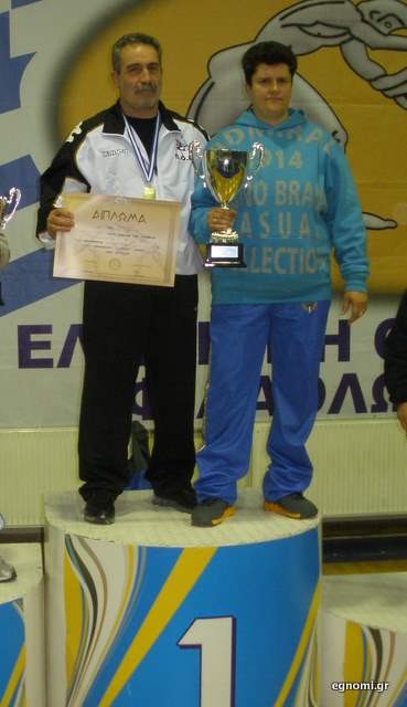 O θρίαμβος της Χαλκίδας στην πάλη σε φωτό