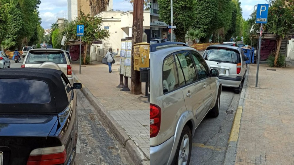 ΧΑΛΚΙΔΑ ΒΕΝΙΖΕΛΟΥ: Η πιάτσα ταξί άλλαξε θέση, αλλά οδηγοί ΙΧ παρκάρουν στο σημείο παράνομα