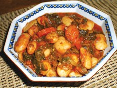 Φασόλια γίγαντες με σπανάκι