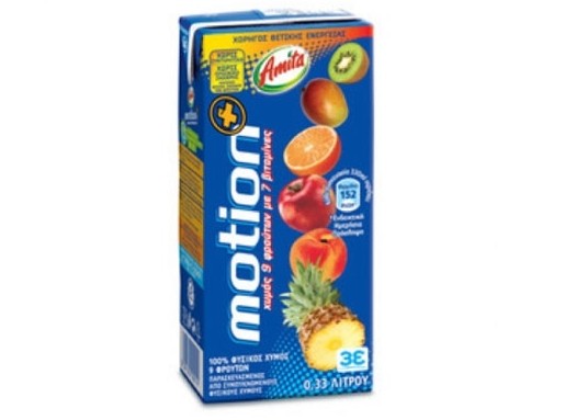 Ανάκληση φυσικών χυμών Amita motion