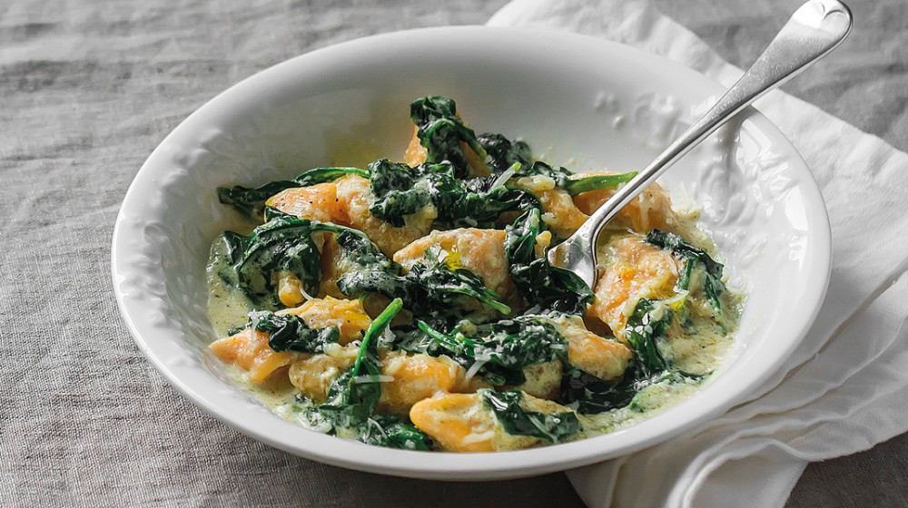 Σουπιές με σπανάκι