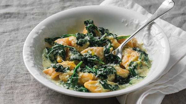 Σουπιές με σπανάκι