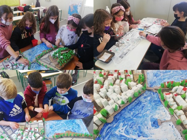 Μαθητές του 23ου Δημοτικού Σχολείου κατασκεύασαν μακέτα της Χαλκίδας