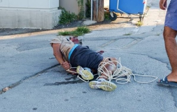 Επίδοξος ληστής επιτέθηκε σε πολίτη και βρέθηκε δεμένος χειροπόδαρα (φωτό)