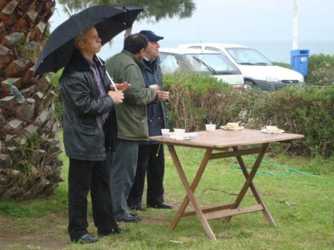 Κούλουμα με ομπρέλα στην Ερέτρια