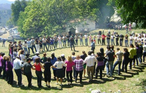 Πρωτομαγιάτικο γλέντι με κλαρίνο και βιολί