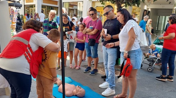 ΧΑΛΚΙΔΑ: Έτσι γιόρτασε ο Ερυθρός Σταυρός την Παγκόσμια Ημέρα Πρώτων Βοηθειών