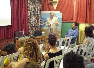 Ομιλία του Τάσου Χαρμαντά στο Αφράτι