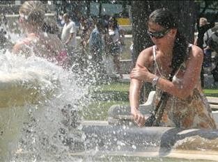 Στους 41 βαθμούς η θερμοκρασία στη Χαλκίδα