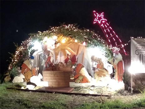 ΣΥΛΛΟΓΟΣ ΔΡΑΣΗ ΠΟΛΙΤΙΣΜΟΣ ΧΑΛΚΙΔΑ: Έφτιαξαν μόνοι τους την πιο ωραία φάτνη