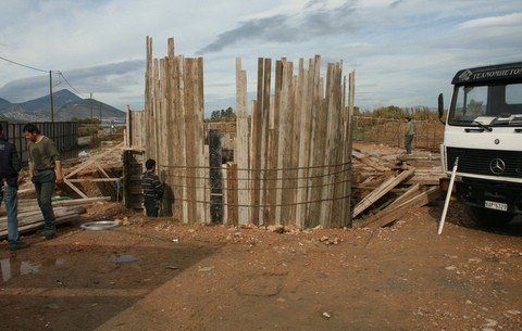 Προχωράει η κατασκευή του δικτύου αποχέτευσης λυμάτων στο Βασιλικό