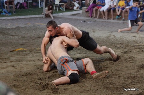 Ελληνορωμαϊκή πάλη ...επί της άμμου