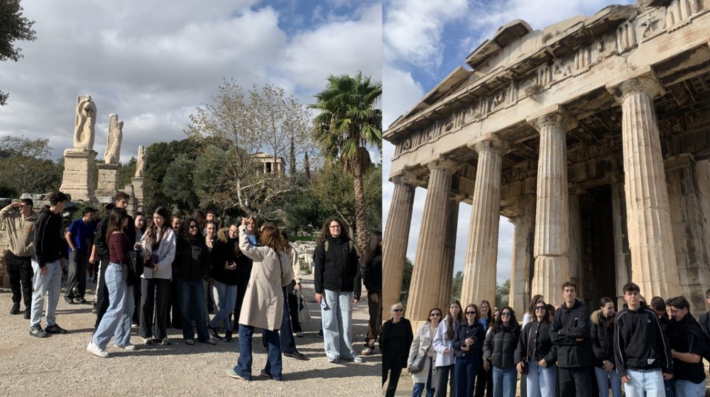 ΓΕΛ ΔΡΟΣΙΑΣ: Εκπαιδευτική Επίσκεψη της Γ΄ Λυκείου στην Αρχαία Αγορά και το Θησείο