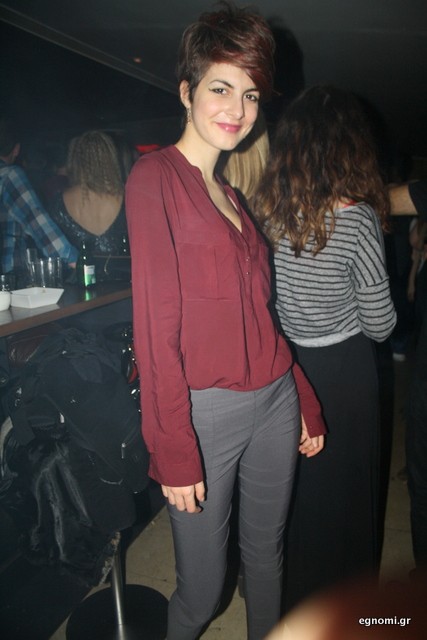 Η Ελένη σε ρόλο ...μοντέλου