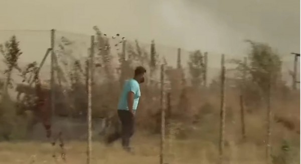 ΦΩΤΙΑ: Απανθρακώθηκε κτηνοτρόφος που πήγε να σώσει το κοπάδι του (Video)