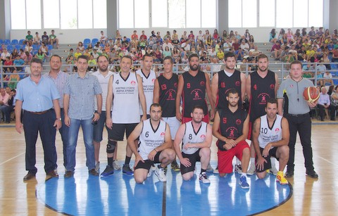 Λιτά εγκαίνια στο κλειστό γυμναστήριο Αυλίδας