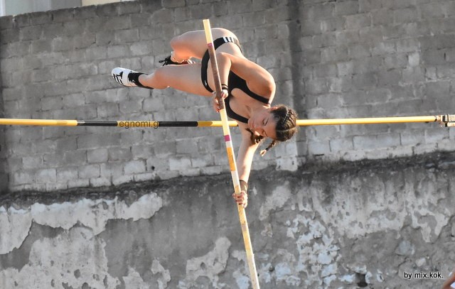 Η Κωνσταντίνα Λαθουρά αγωνίστηκε με τα μεγάλα ονόματα του επί κοντώ