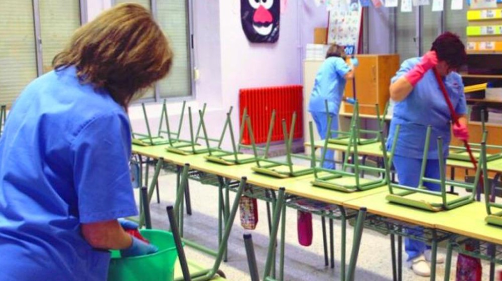Έντονη ανησυχία του Συλλόγου Δασκάλων και Νηπιαγωγών Χαλκίδας για τις ελλείψεις καθαριστριών στα σχολεία