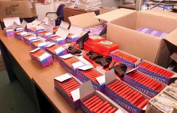 Σύλληψη στην Ερέτρια για 450 κροτίδες!