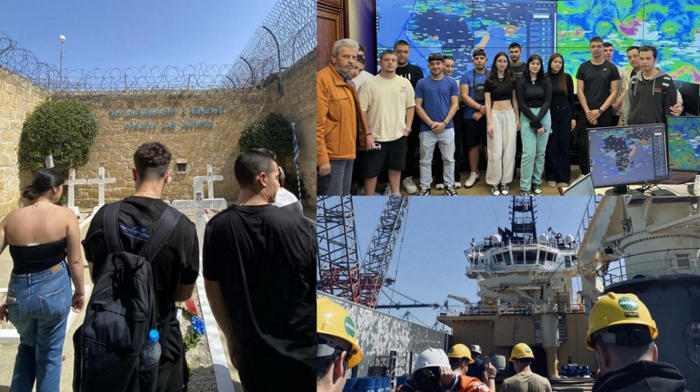 ΕΠΑΛ ΚΟΝΙΣΤΡΩΝ: Εκπαιδευτική εκδρομή στην Κύπρο για μαθητές και μαθήτριες Εμπορικού Ναυτικού
