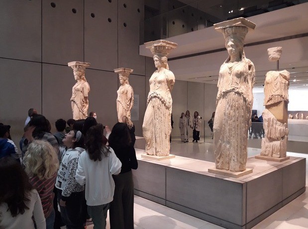 Το 23ο Δημοτικό Σχολείο Χαλκίδας στο Αρχαιολογικό Μουσείο της Ακρόπολης