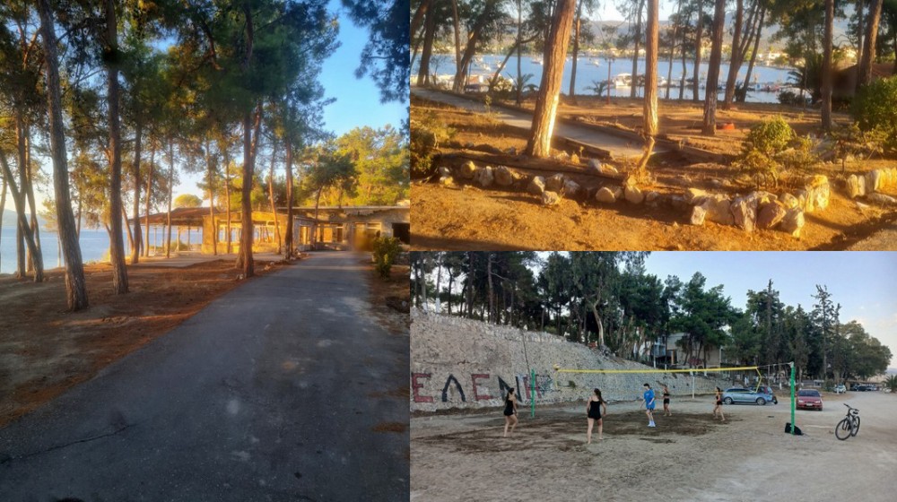 ΔΗΜΟΣ ΕΡΕΤΡΙΑΣ: Καθάρισε το Νησί των Ονείρων και διοργανώνει τουρνού μπιτς - βόλεϊ