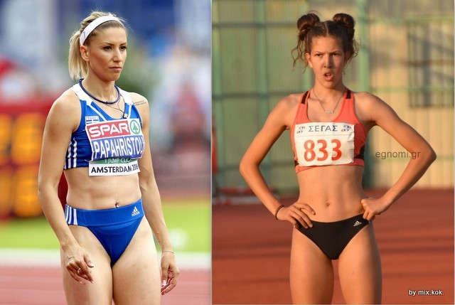 Η 15χρονη Ευγενία Σχίζα ...αντιμέτωπη με την Βούλα Παπαχρήστου