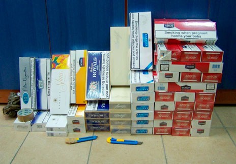 Σύλληψη στη Βόρεια Εύβοια για λαθρεμπόριο τσιγάρων