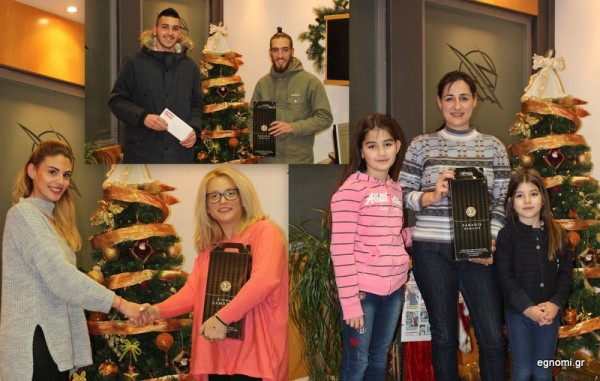 Παρέλαβαν τις έξι συλλογές κρασιών όλο χαμόγελα