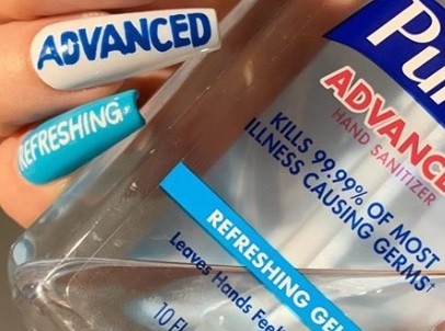 Ε όχι! To αντισηπτικό είναι το νέο nail art που έγινε viral