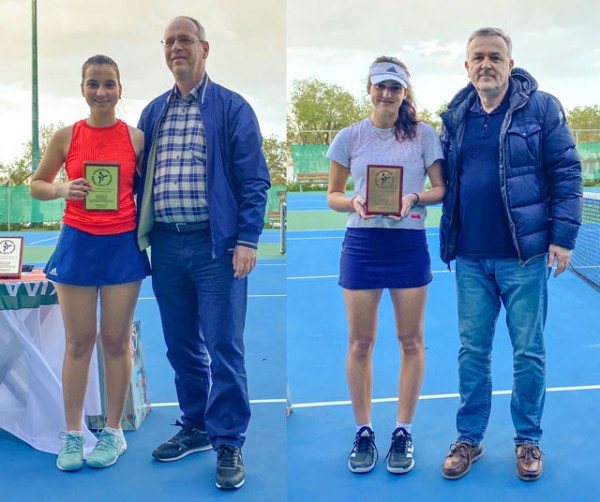 ΤΕΝΙΣ-ΟΑΧ: Βραβεύτηκαν η Τσεκούρα και η Πιτσινή για την άνοδο στην Α' Εθνική!