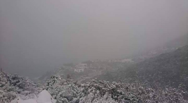 Πέρα βρέχει, στην Αγιά Σοφιά χιονίζει! (φωτό)