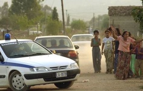 Αστυνομική επιχείρηση σε τσιγγάνικο καταυλισμό στην Αρτάκη