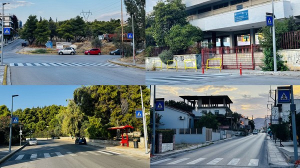 ΔΗΜΟΣ ΧΑΛΚΙΔΕΩΝ: Σε λειτουργία 12 νέες έξυπνες διαβάσεις με ειδική σήμανση