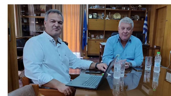 ΕΠΙΜΕΛΗΤΗΡΙΟ ΕΥΒΟΙΑΣ: Συνάντηση Γεροντίτη – Ζαχαριάδη για θέματα αγροτικής ανάπτυξης