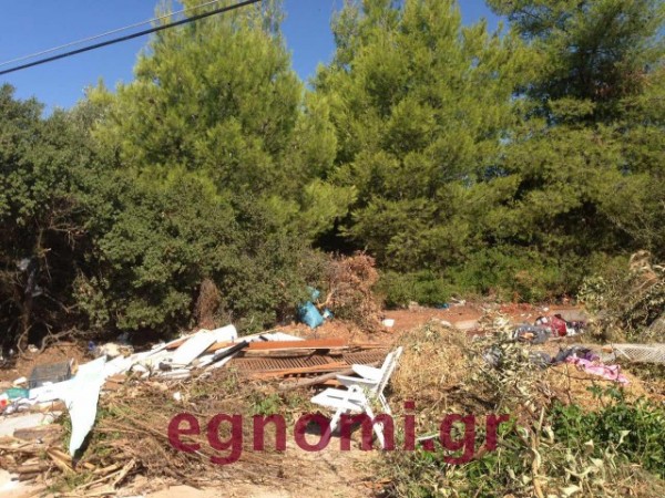 ΕΡΕΤΡΙΑ: Χωματέρη έγιναν τα «Πλακάκια»