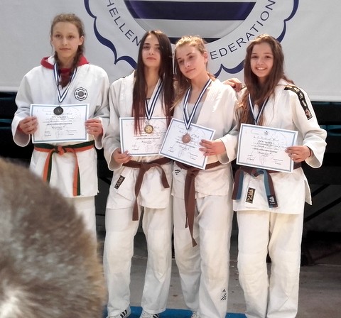 Διακρίσεις για το ΝΟ Καρύστου στο πανελλήνιο πρωτάθλημα Τζούντο