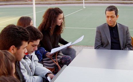 Μαθητές πήραν συνέντευξη από τον Συμεών Κεδίκογλου