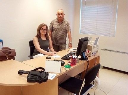 Ο Τάσος Πρατσόλης στο Γραφείο Ενημέρωσης και Υποστήριξης Δανειοληπτών Εύβοιας