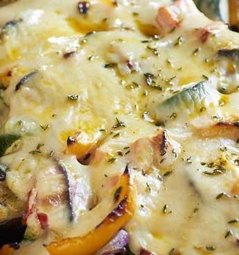 Λαχανικά ογκρατέν με μπεσαμέλ