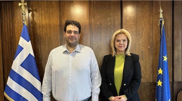 Συνάντηση Βάκα – Λιβάνιου για έργα και ενίσχυση του Δήμου Χαλκιδέων