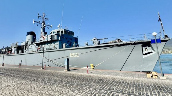 ΧΑΛΚΙΔΑ: Παρατείνεται το ωράριο επίσκεψης στο ναρκοθηρευτικό σκάφος του Πολεμικού Ναυτικού