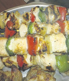 Σουβλάκια κοτόπουλου