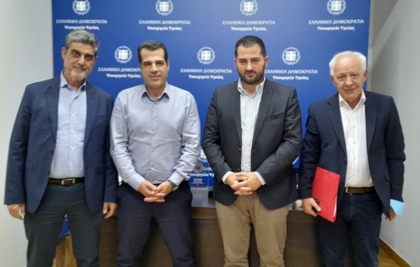 Ο Σπανός πήγε στον Πλεύρη για τις δομές Υγείας στην Στερεά Ελλάδα