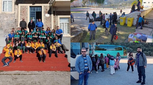 Φιλοξενία δύο ομάδων προσκόπων στην Κύμη και τις Κονίστρες